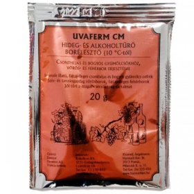 Borélesztő hidegtűrő Uvaferm CM 20 gramm/tasak