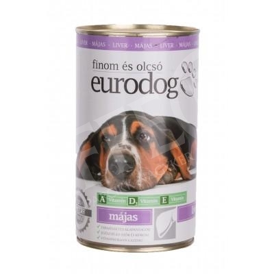 Kutya konzerv Eurodog 1240 gr májas