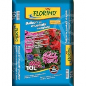 Virágföld balkon - muskátliföld - 10 liter Florimo