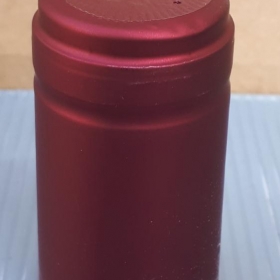 Kapszula  boros üvegre 65 darab/csomag tépőzáras 31x60mm bordó