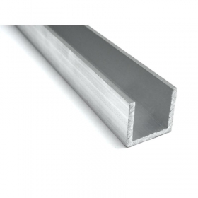 U profil aluminium 16mm
