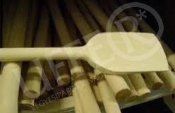 Zsírkavaró lapát - szögletes fakanál 100cm széles fejjel (12,5cm)