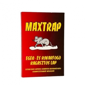 Egérfogó ragasztó lap kicsi méretű Maxtrap - Írtószer mentes!