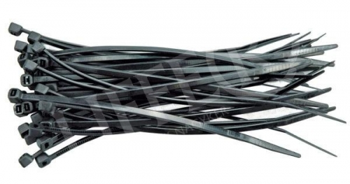 Kötöző - kábelkötegelő 450x7,6mm 100 darab/csomag fekete